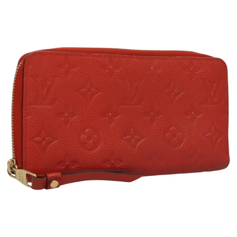 Louis Vuitton Empreinte Zippy Wallet Orange